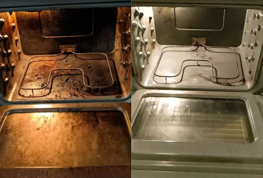 чистка духовки